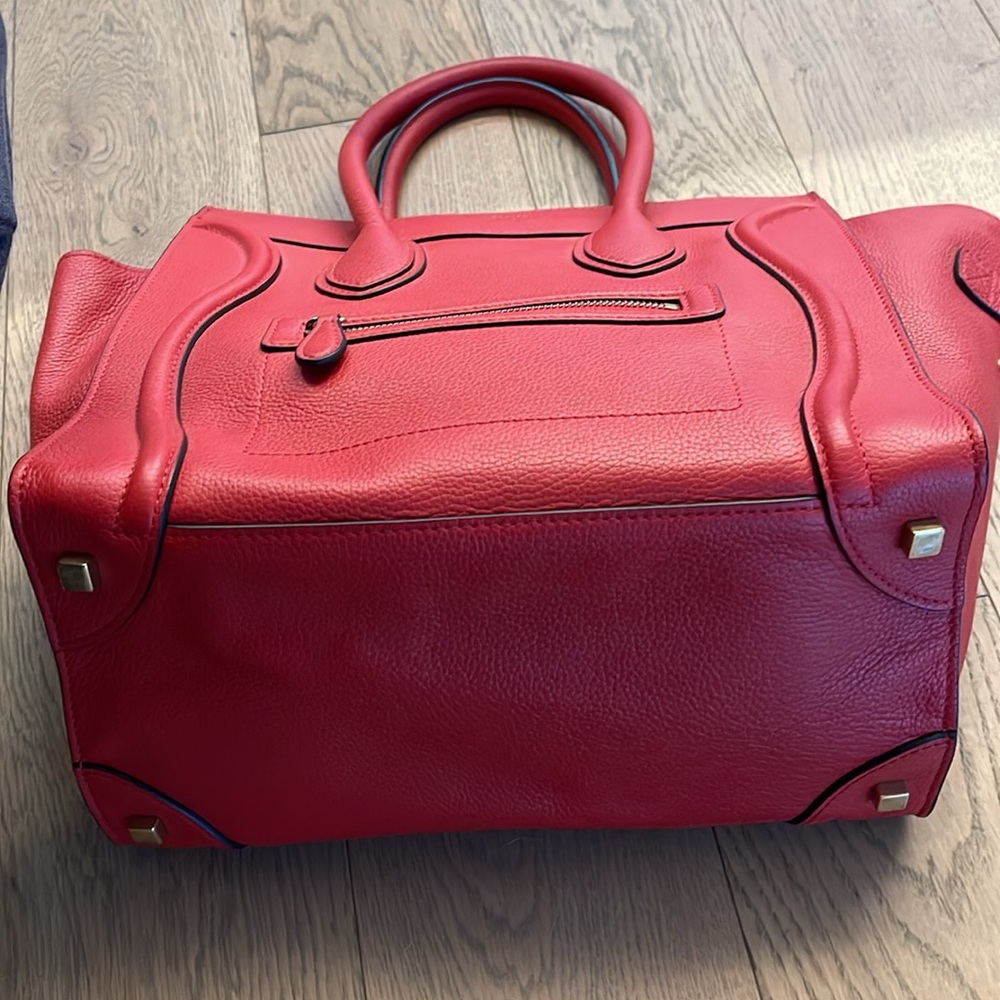 Celine micro red bag - Picture 9 of 13